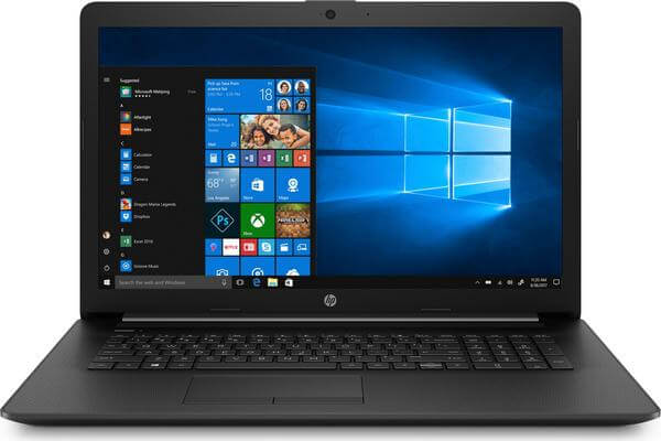Установка Windows на ноутбук HP 17 BY3043UR